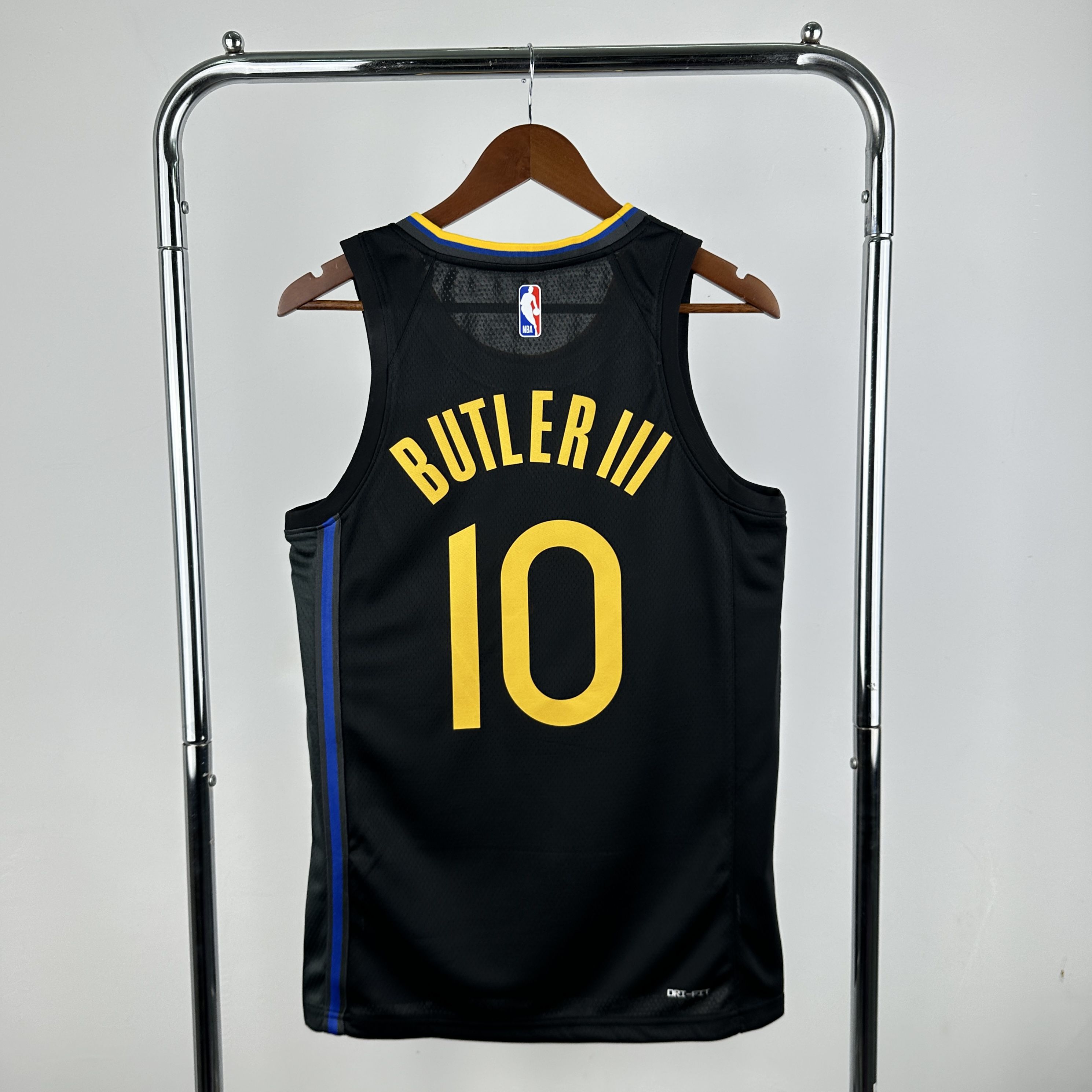 Men Golden State Warriors #10 Butler iii Black Jordan style Seasons 2025 NBA Jersey->->NBA Jersey